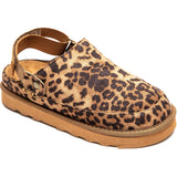 SHOES Berthe Damen Sandalen 5260 Restudsalg Leopard