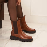 SHOES Christine Damen Stiefel 1689 Restudsalg Camel