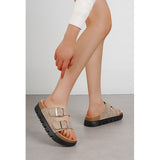 SHOES Crystal Damen sandalen 2162 Shoes Taupe