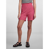 PIECES Damen Shorts PCLUNA Restudsalg Beetroot Purple