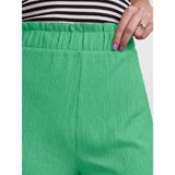 PIECES Damen Shorts PCLUNA Restudsalg Irish Green