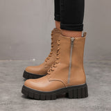 SHOES Damen Stiefel 9037 Restudsalg Taupe