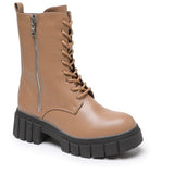 SHOES Damen Stiefel 9037 Restudsalg Taupe