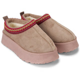 SHOES Eliane Damen Teddy Winterstiefel 3040 Restudsalg Taupe