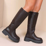SHOES Estrid Damen stiefel WZ-75 Restudsalg Brown