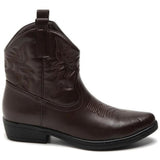 SHOES Faya Damen Cowboyboots 9591A Restudsalg Brown