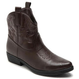 SHOES Faya Damen Cowboyboots 9591A Restudsalg Brown