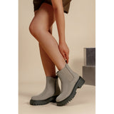SHOES Florette Damen stiefel 68335 Boots Khaki