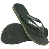 HAVAIANAS Havaianas Flip-Flops Unisex Brasilien Logo 4110850 Shoes Green Olive