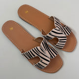 SHOES Havanna Damen Sandalen M65B Shoes Zebra