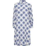 ICHI ICHI Damen Kleid IHKISSY Restudsalg True Blue
