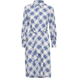 ICHI ICHI Damen Kleid IHKISSY Restudsalg True Blue