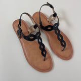 SHOES Ines Damen sandalen 90B-25A Restudsalg Black