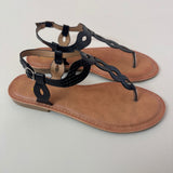 SHOES Ines Damen sandalen 90B-25A Restudsalg Black