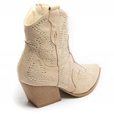 SHOES Jacqueline Damen Hausschuhe 9676A Restudsalg Beige