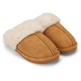 SHOES Julle Damen Hausschuhe BNB-15 Restudsalg Camel