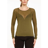 Liberté LIBERTÉ Damen MESH T-shirt Army