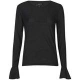 Liberté LIBERTÈ Damen Mesh LS Blouse Black