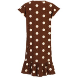 Liberté LIBERTÉ Damenkleid ALMA Dress BROWN CREME DOT