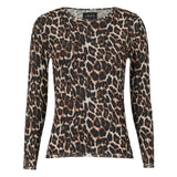 Liberté LIBERTÉ Damen bluse MESH Blouse Leopard