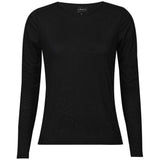 Liberté LIBERTÉ Damenn bluse MESH Blouse BLACK SILVER DIAMOND DOT