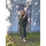 LULULIA LULULIA Damen Helene Lange Daunenjacke Restudsalg Rosin