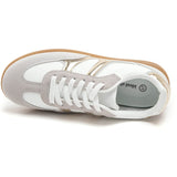 SHOES Laura Damen Sneakers 7589 Restudsalg Beige