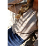Liberté Liberté Damen Cardigan FRO O-NECK Cardigan Ivory