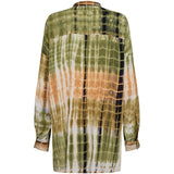 Liberté Liberté Damen Hemd FREJA Restudsalg ARMY BROWN TIE DYE