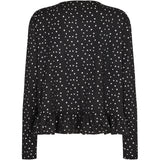 Liberté Liberté Damen T-Shirt ALMA Restudsalg BLACK SILVER DOT