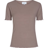 Liberté Liberté Damen T-Shirt NATALIA 9971 T-shirt Light Brown