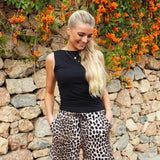 Liberté Liberté damen top ALMA 9580 Restudsalg Black