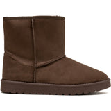 SHOES Lina Damen Teddy Winterstiefel 6417 Restudsalg Brown