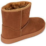 SHOES Lina Damen Teddy Winterstiefel 6417 Restudsalg Camel
