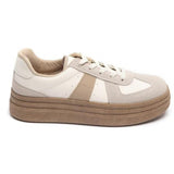 SHOES Loa Damen Sneakers 7590 Restudsalg Khaki