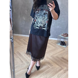 LULULIA Lululia Dame Nederdel LUMilla 8263LU Skirt Moro