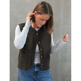 LULULIA Lululia Dame Vest LuGisella 25702LU Vest Moro