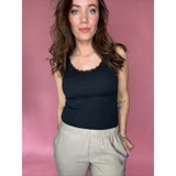 LULULIA Lululia Damen Top Luloa 2499 Top Black