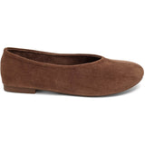 SHOES Luppa Damen Ballerina Schuhe 9871 Shoes Brown