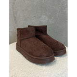 SHOES Marbella Damen Teddy Stiefel 5504 Shoes Brown