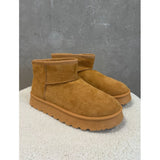 SHOES Marbella Damen Teddy Stiefel 5504 Shoes Camel