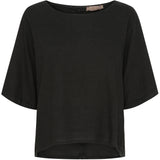 MARTA DU CHATEAU Marta Du Chateau Damen Bluse 83428 Restudsalg Black New