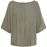 MARTA DU CHATEAU Marta Du Chateau Damen Bluse 83428 Restudsalg Military2828