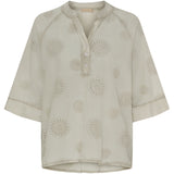 MARTA DU CHATEAU Marta Du Chateau Damen Bluse MDCTania Restudsalg Sabbia coldwash