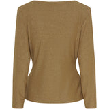 MARTA DU CHATEAU Marta Du Chateau Damen Bluse MdcAndi 1612 Restudsalg Gold