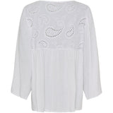 MARTA DU CHATEAU Marta Du Chateau Damen Bluse MdcCaterina 5616 Restudsalg White