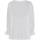MARTA DU CHATEAU Marta Du Chateau Damen Bluse MdcCoco 6137 Restudsalg White