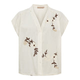 MARTA DU CHATEAU Marta Du Chateau Damen Bluse MdcElysian 86206 Shirt Burro