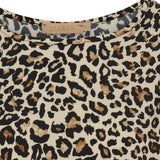 MARTA DU CHATEAU Marta Du Chateau Damen Bluse MdcJill Restudsalg Beige Leo