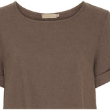 MARTA DU CHATEAU Marta Du Chateau Damen Bluse MdcNatalie 83893 Restudsalg Cold brown